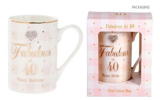 Mad Dots 40th Birthday Mug - Giftolicious