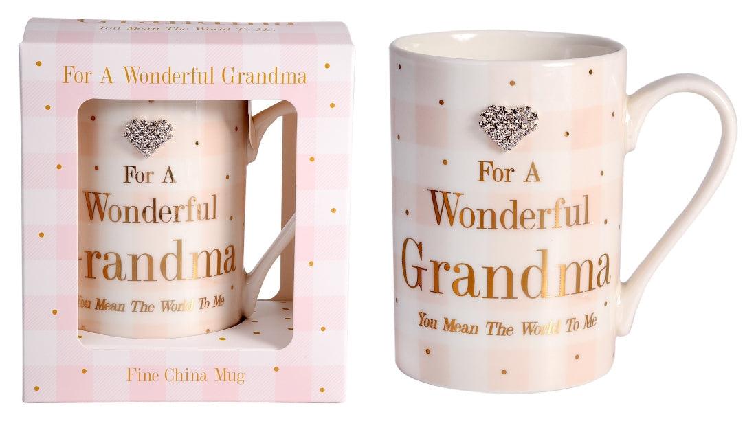 Mad Dots Sentiment Mug Grandma - Giftolicious