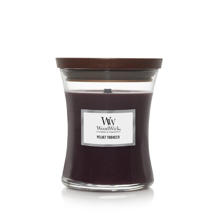 Woodwick Medium Velvet Tabacco - Giftolicious